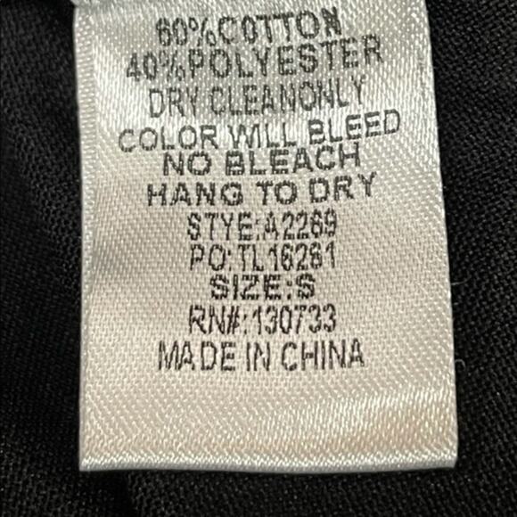 Umgee Babydoll Black Lace  Boho Cottage Witchy Mini Dress NWT Size S - Picture 9 of 11